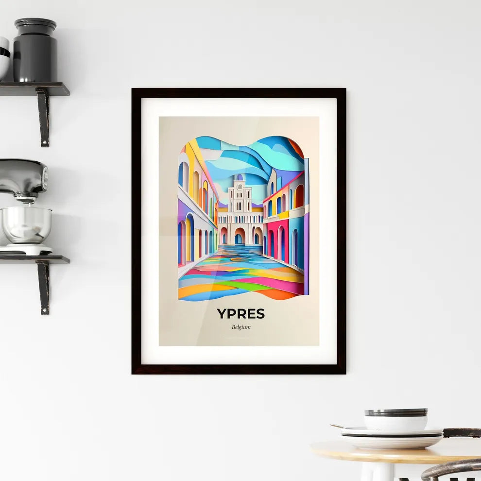 Vivid Ypres , Belgium, Framed Wall Art