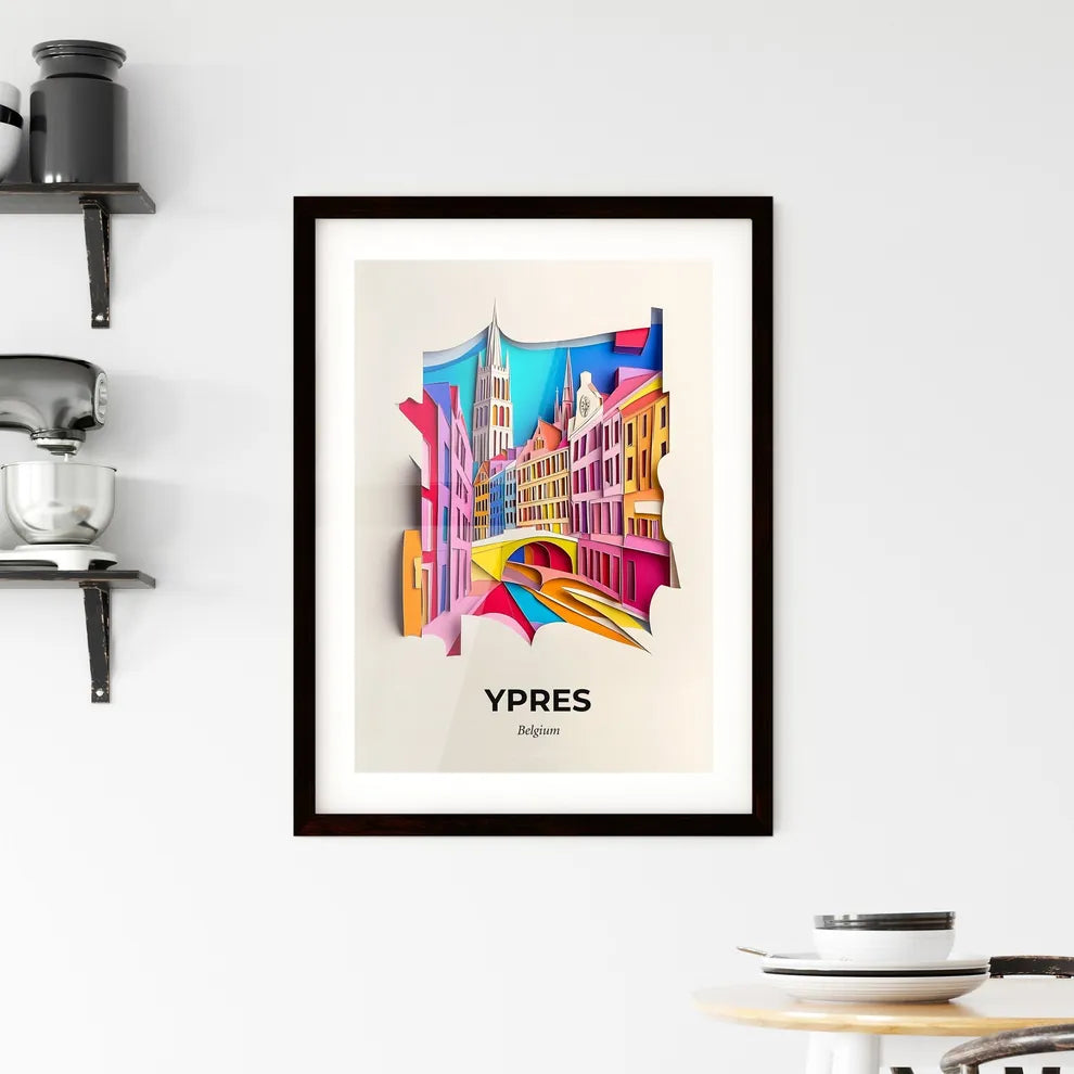 Vivid Ypres , Belgium, Framed Wall Art