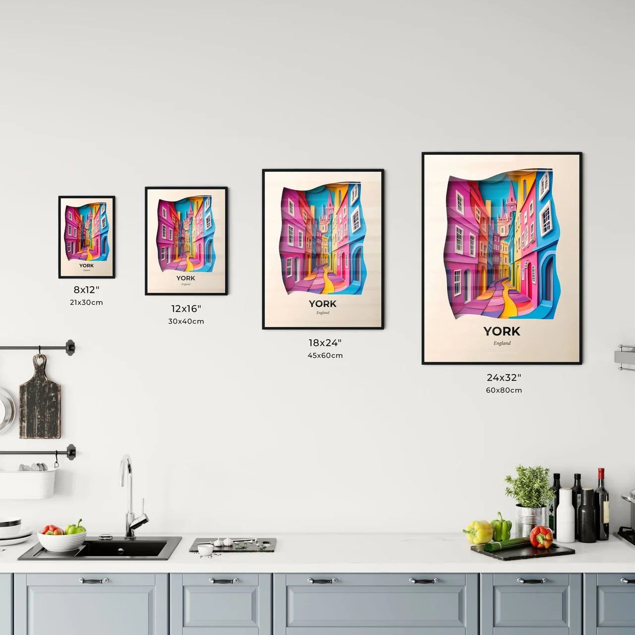 Vivid York, England, Kitchen Art