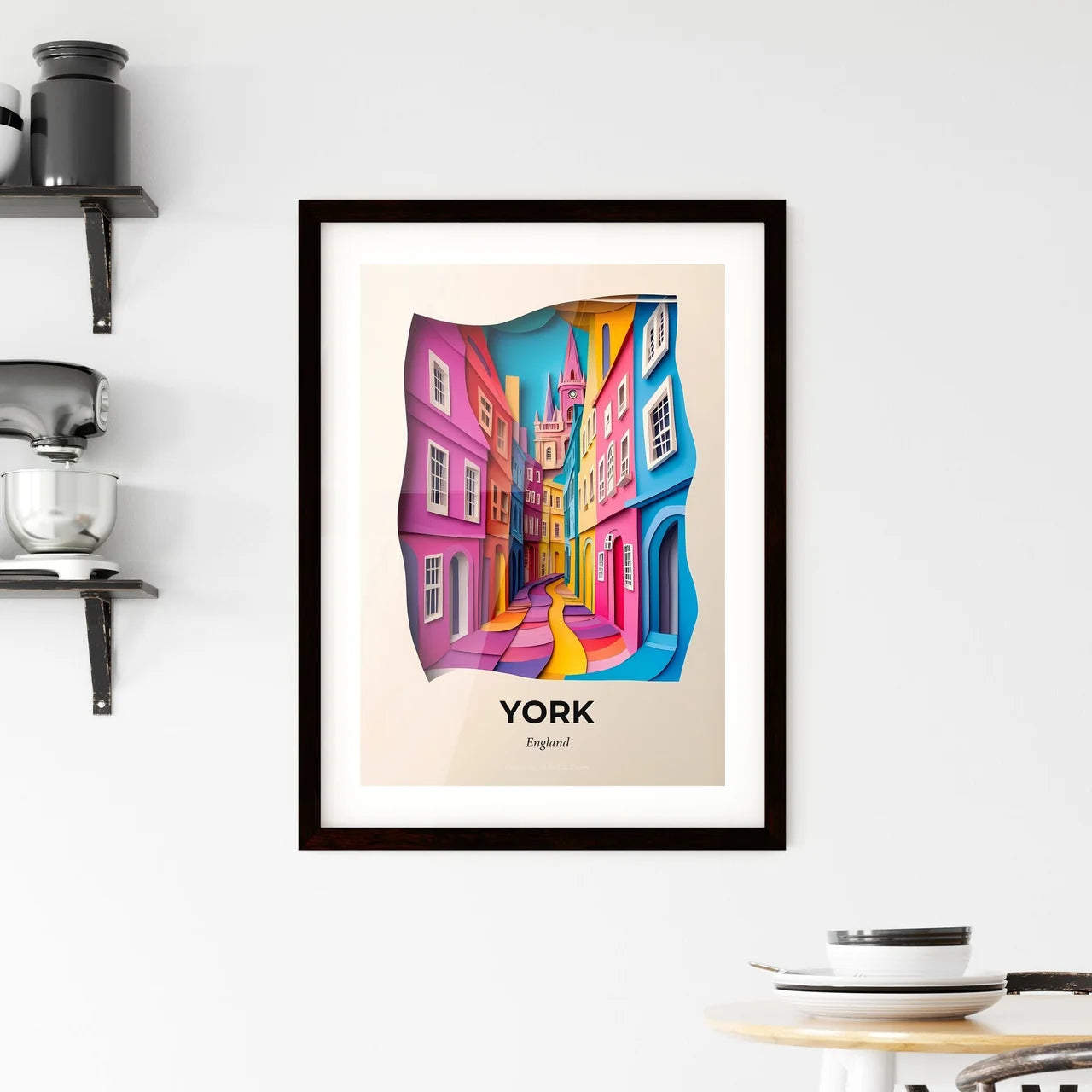 Vivid York, England, Framed Wall Art