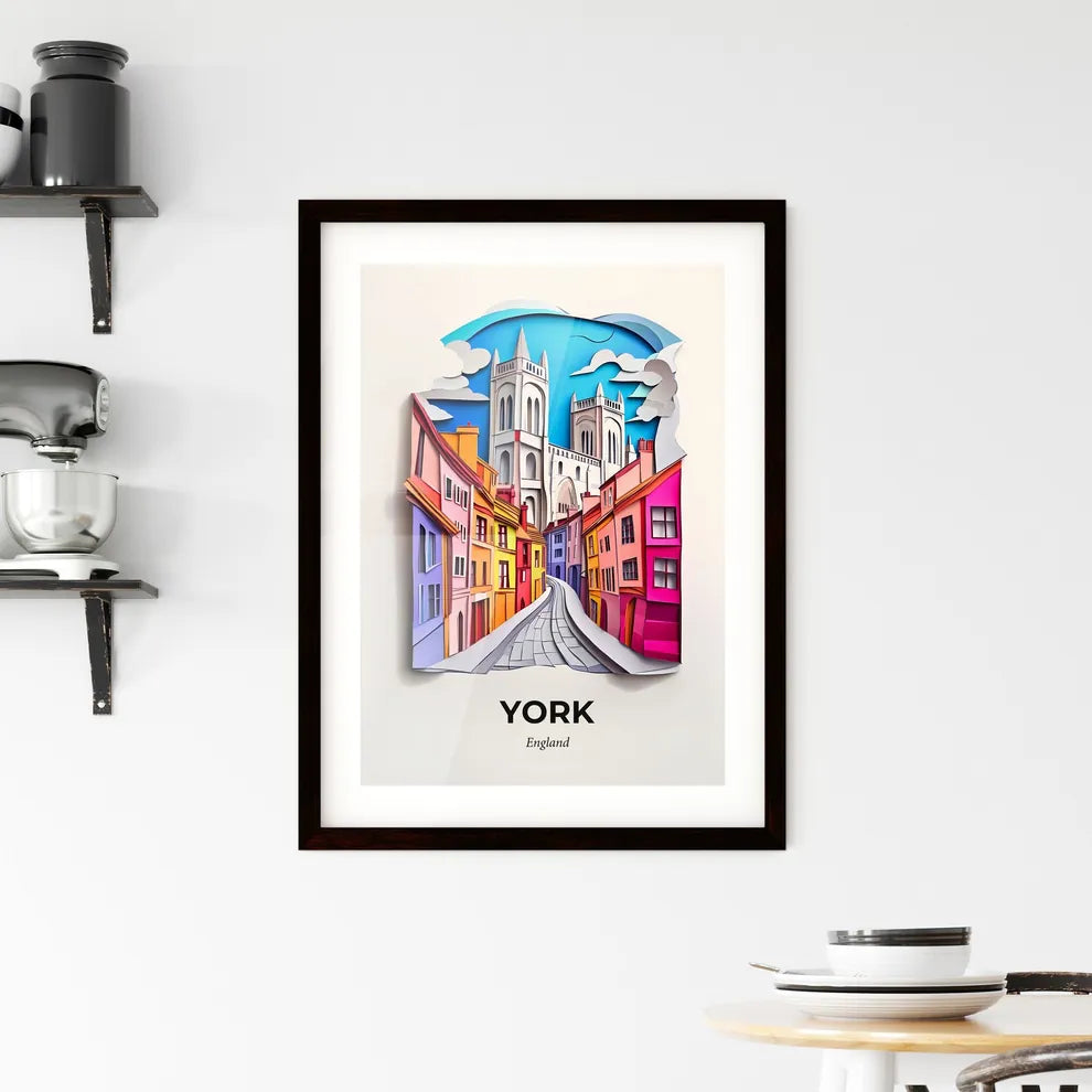 Vivid York, England, Framed Wall Art
