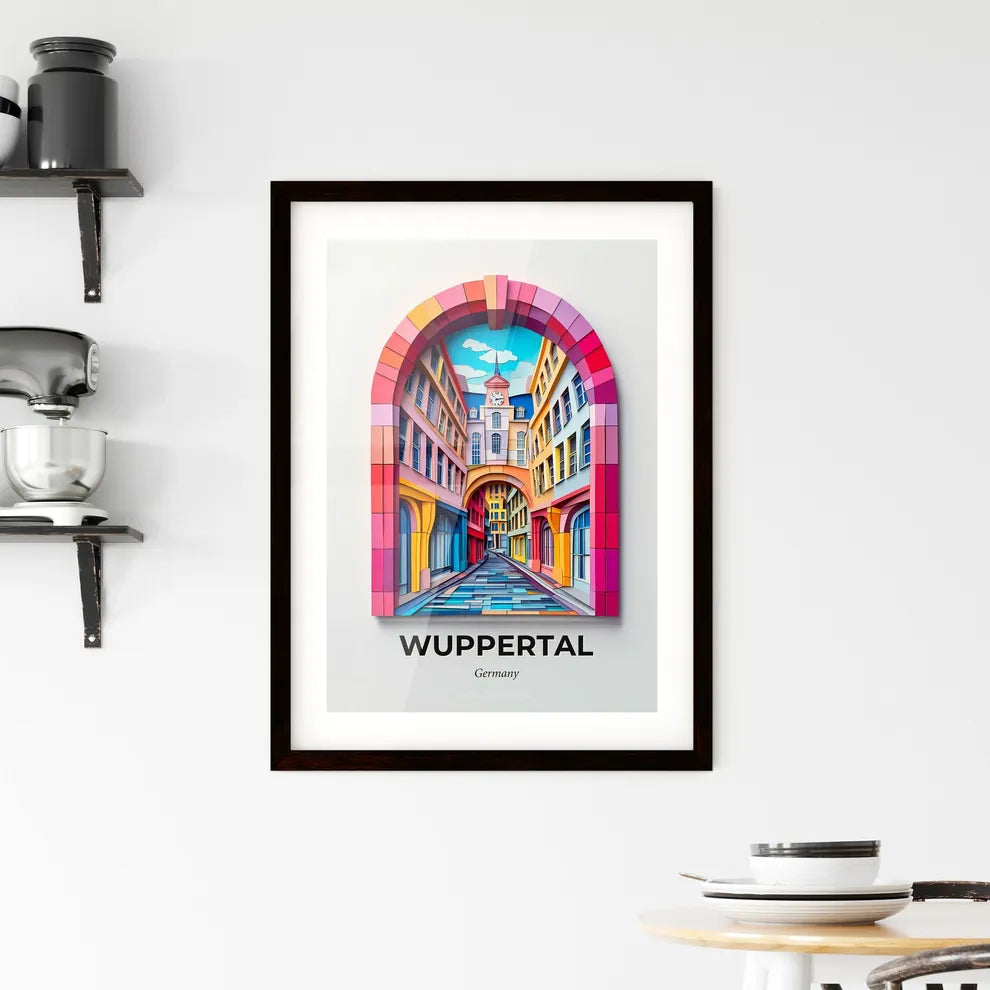 Vivid Wuppertal, Germany, Framed Wall Art