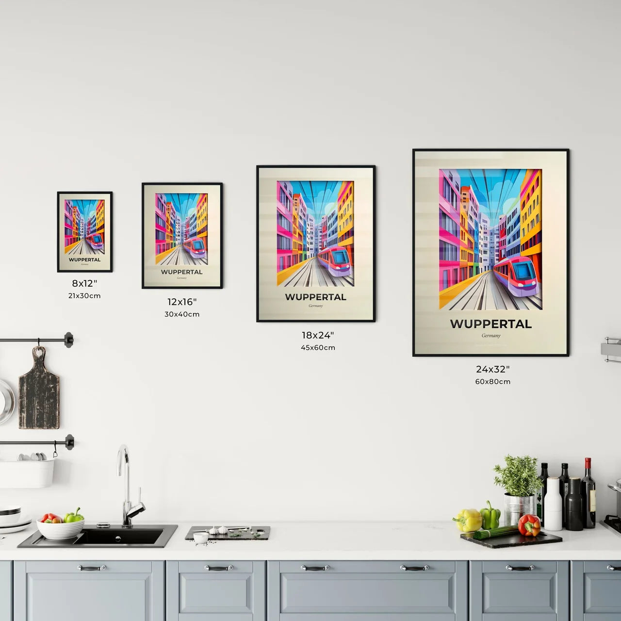 Vivid Wuppertal, Germany, Kitchen Art