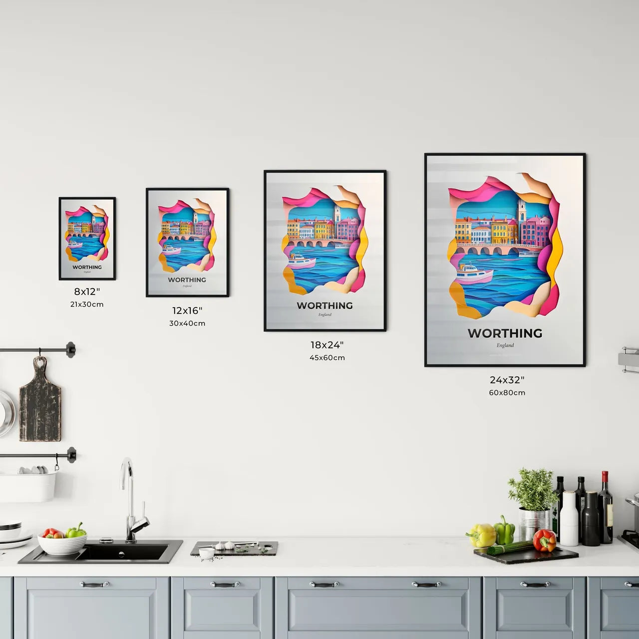 Vivid Worthing, England, Kitchen Art