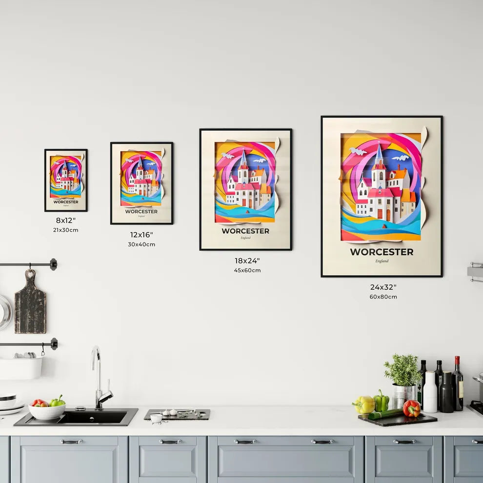 Vivid Worcester, England, Kitchen Art