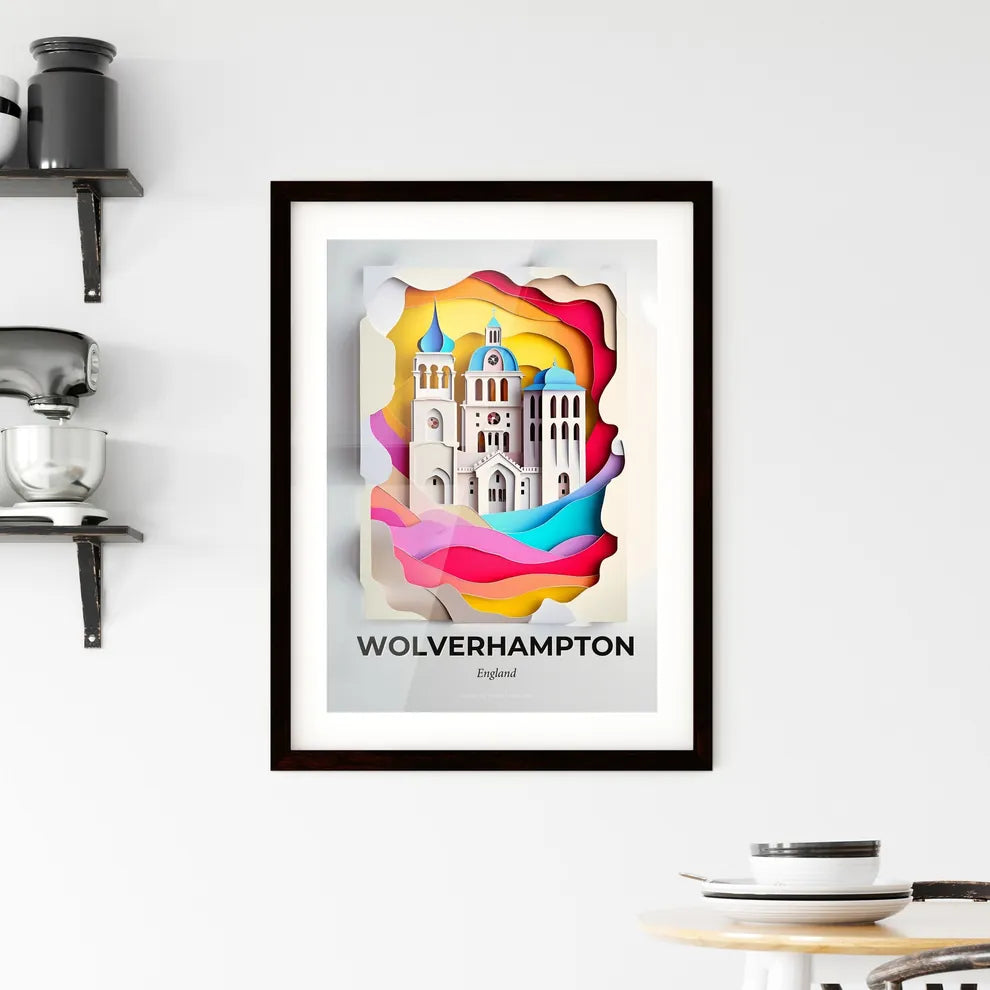 Vivid Wolverhampton, England, Framed Wall Art