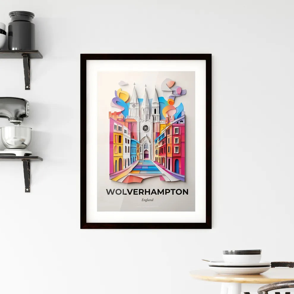Vivid Wolverhampton, England, Framed Wall Art