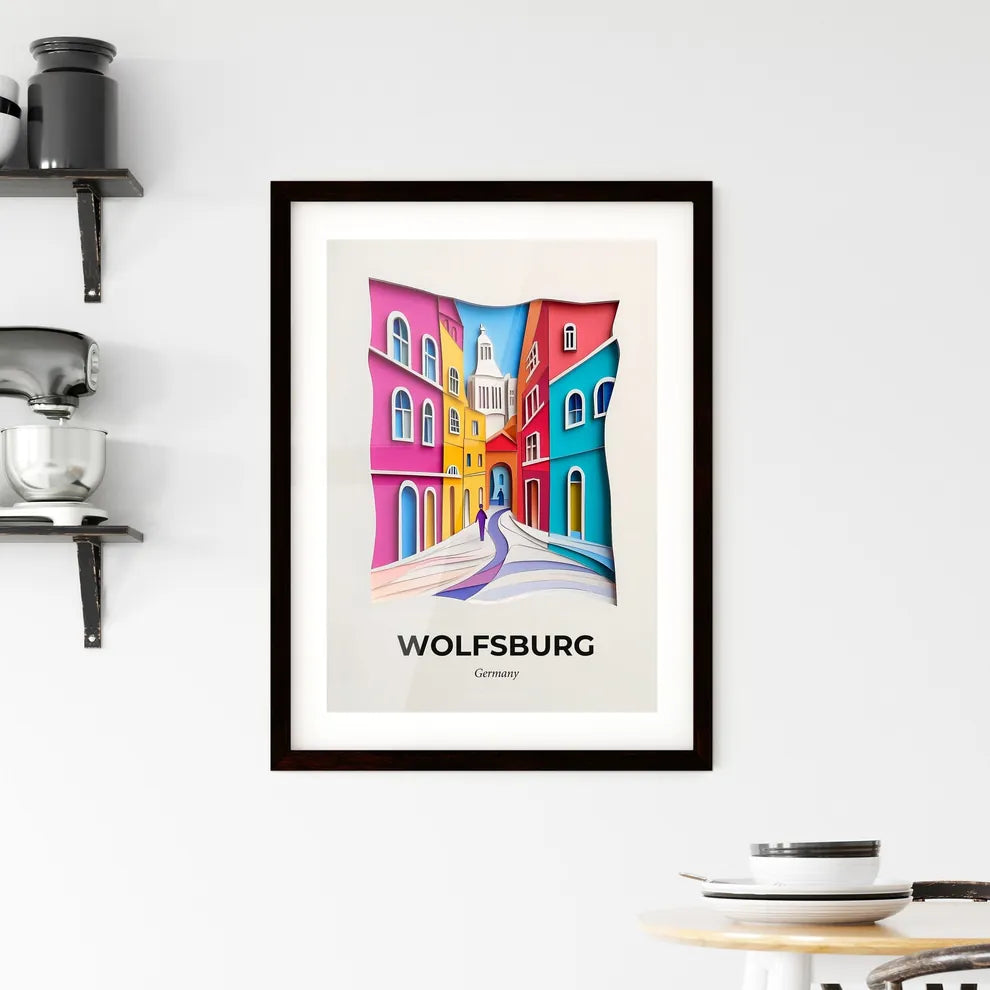 Vivid Wolfsburg, Germany, Framed Wall Art
