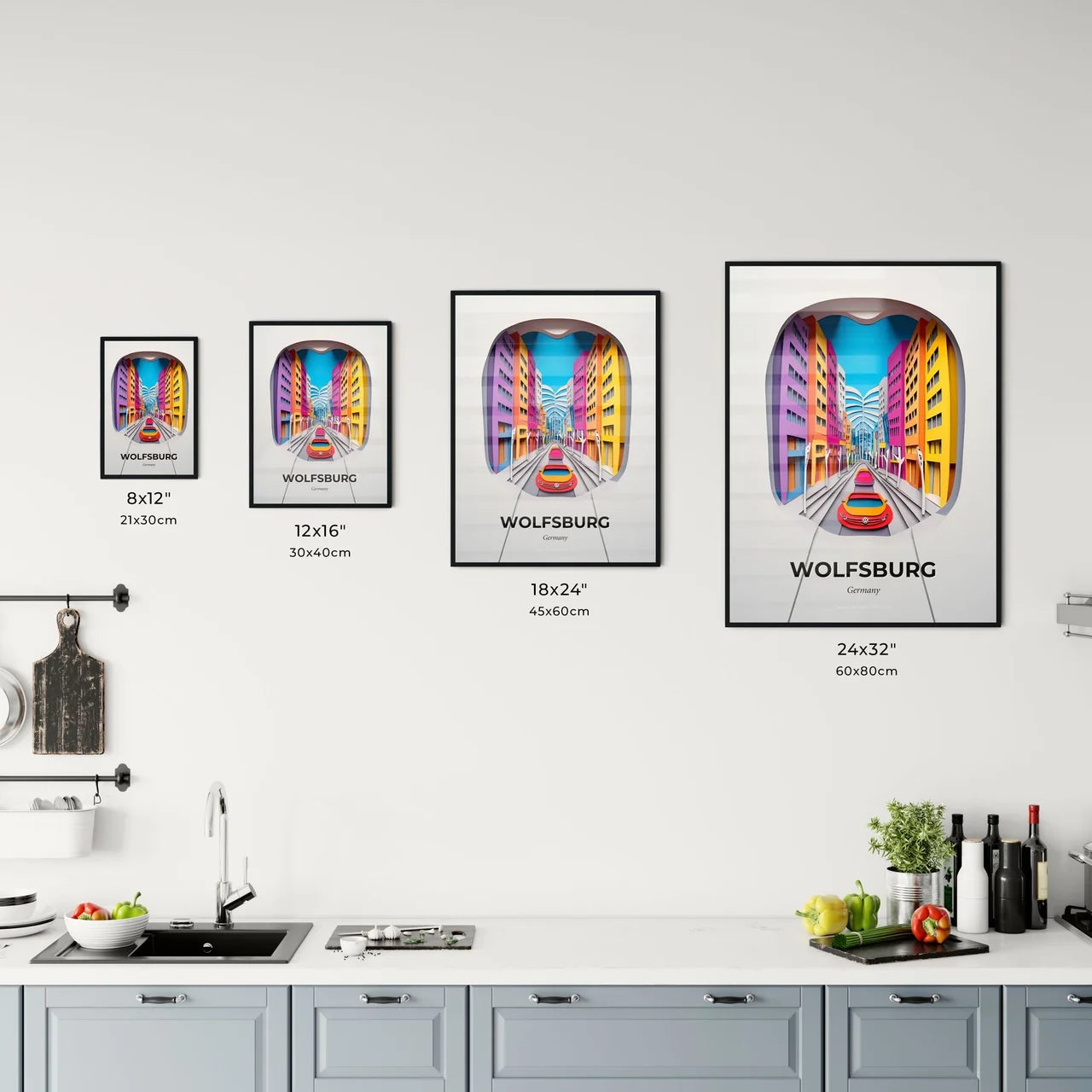 Vivid Wolfsburg, Germany, Kitchen Art