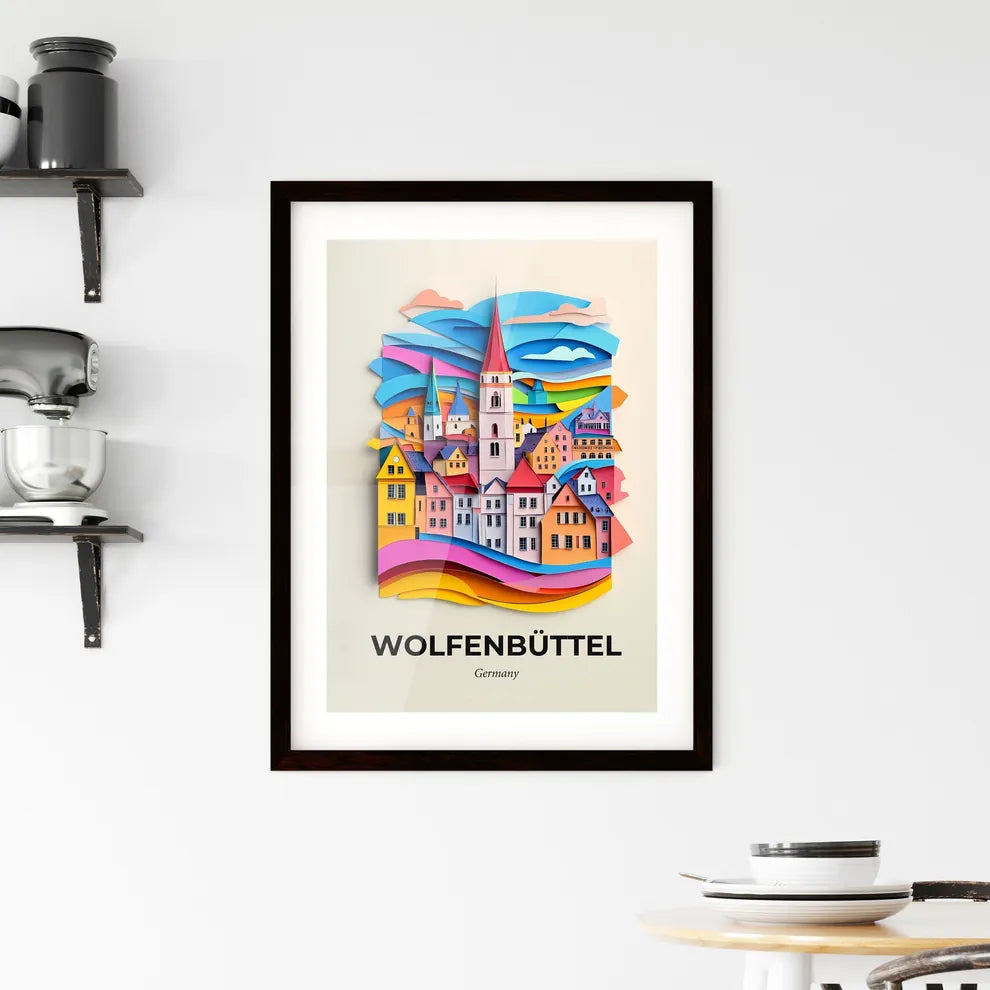Vivid Wolfenbuttel, Germany, Framed Wall Art