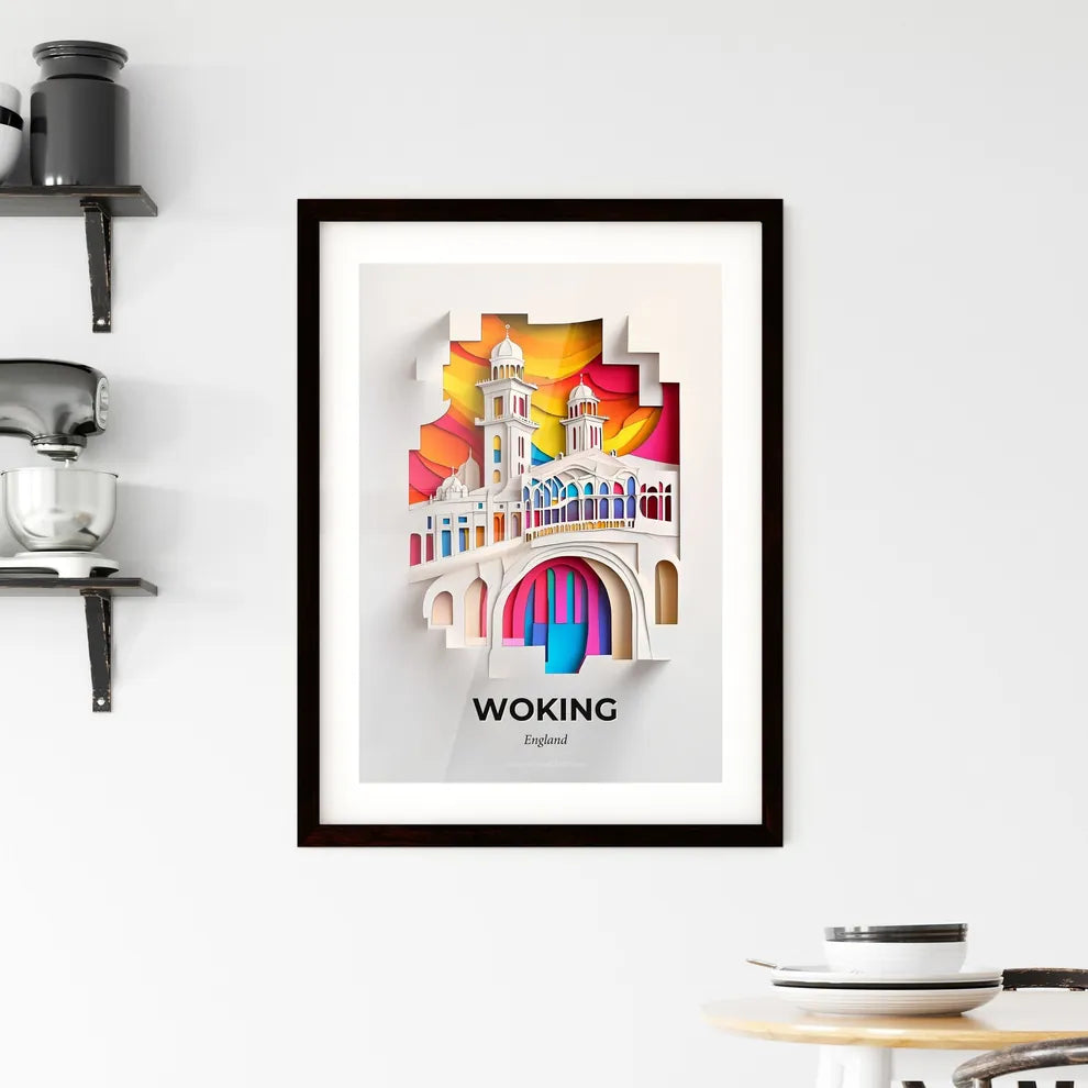 Vivid Woking, England, Framed Wall Art