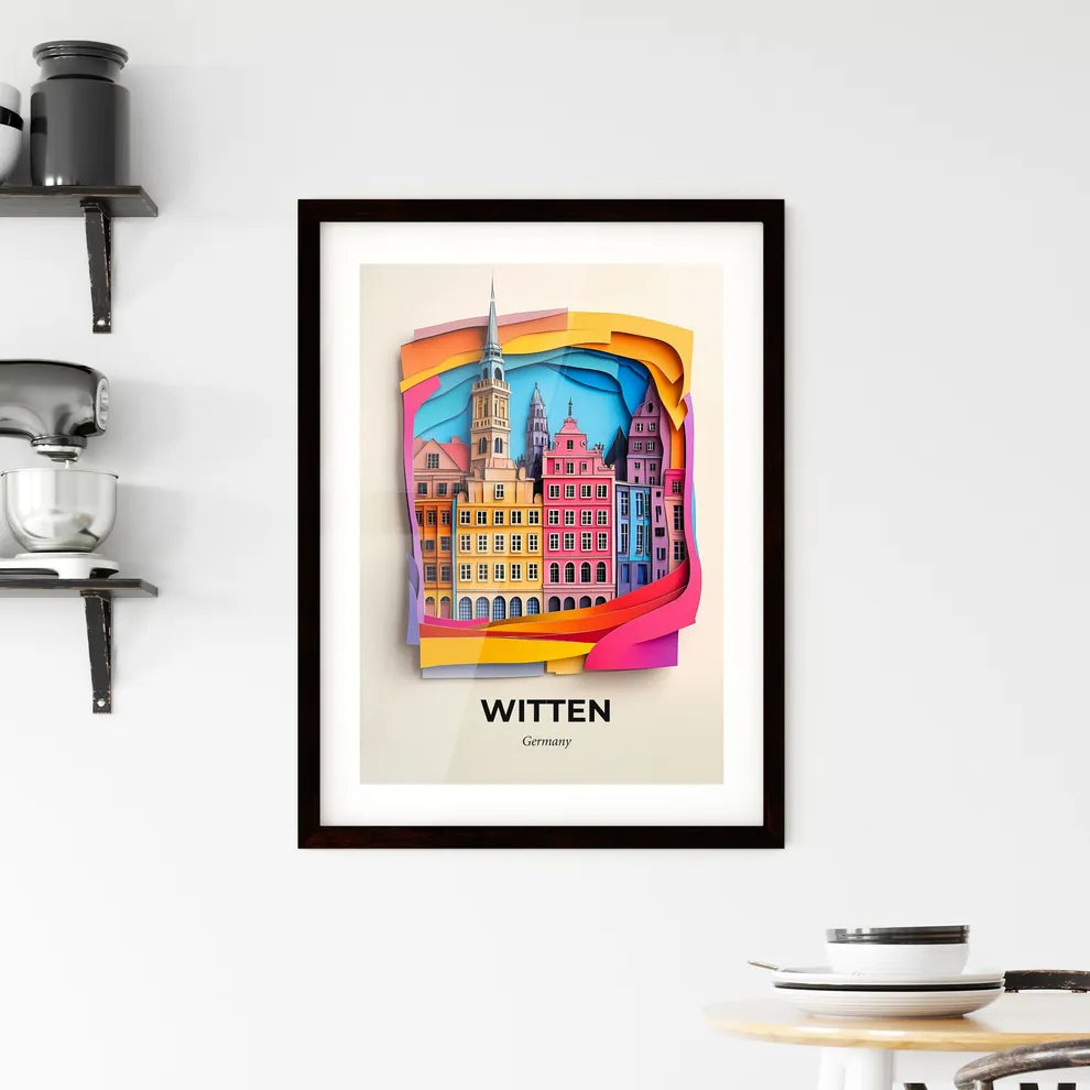Vivid Witten, Germany, Framed Wall Art