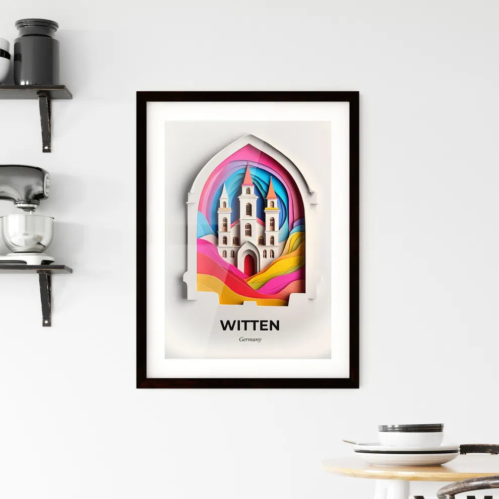 Vivid Witten, Germany, Framed Wall Art