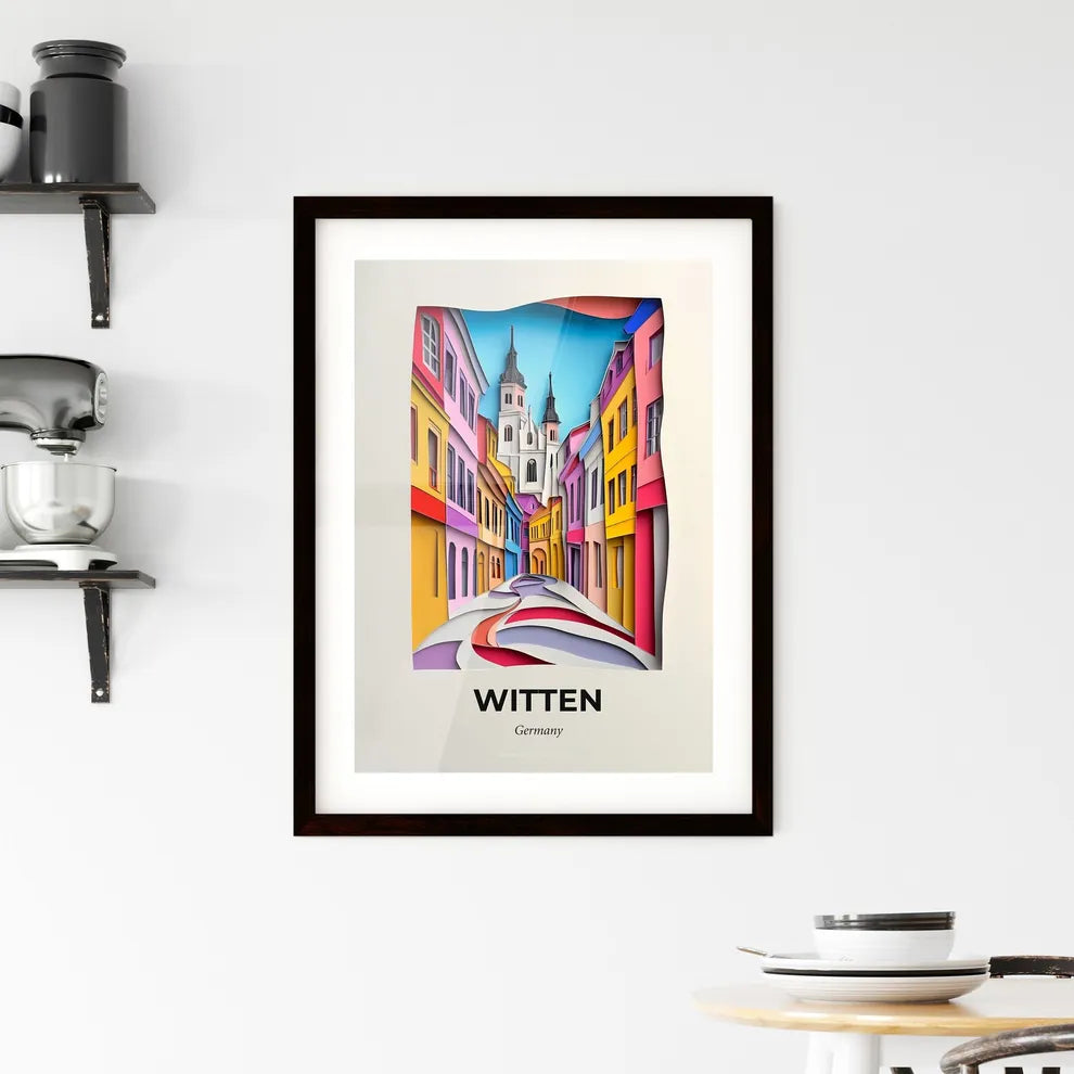 Vivid Witten, Germany, Framed Wall Art