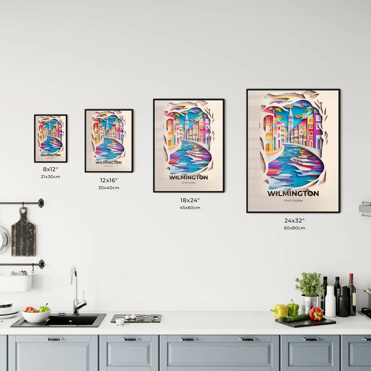 Vivid Wilmington, North Carolina, Kitchen Art