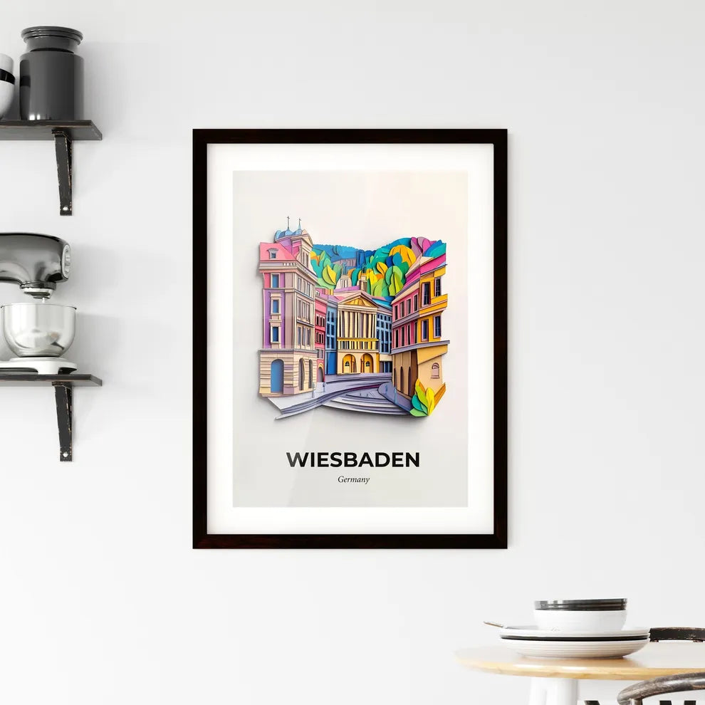 Vivid Wiesbaden, Germany, Framed Wall Art