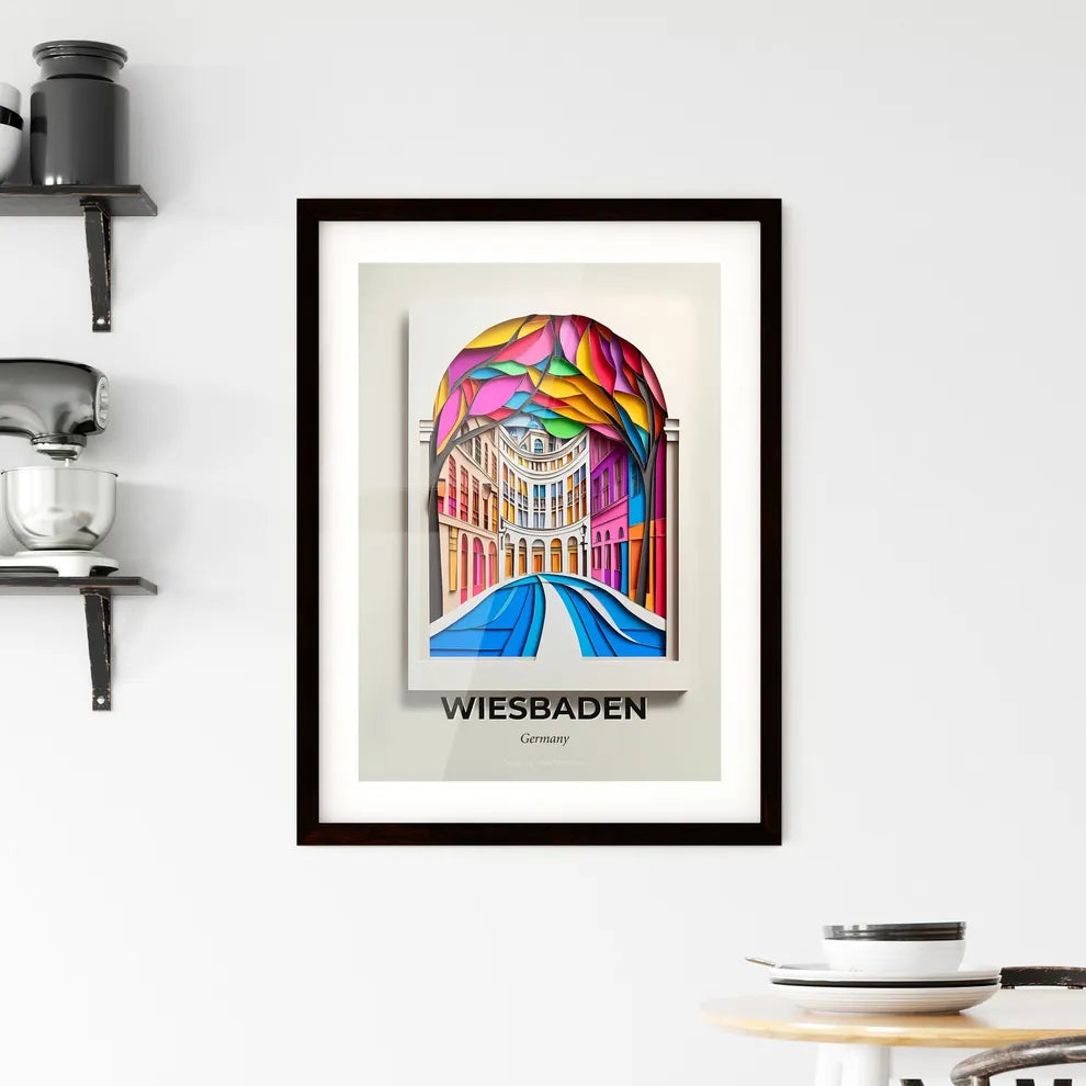 Vivid Wiesbaden, Germany, Framed Wall Art