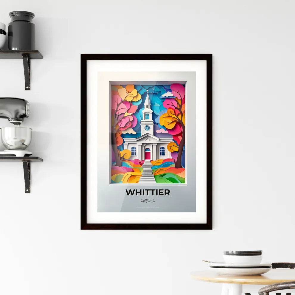 Vivid Whittier, California, Framed Wall Art