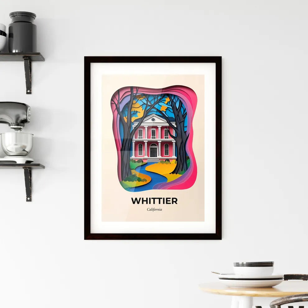 Vivid Whittier, California, Framed Wall Art