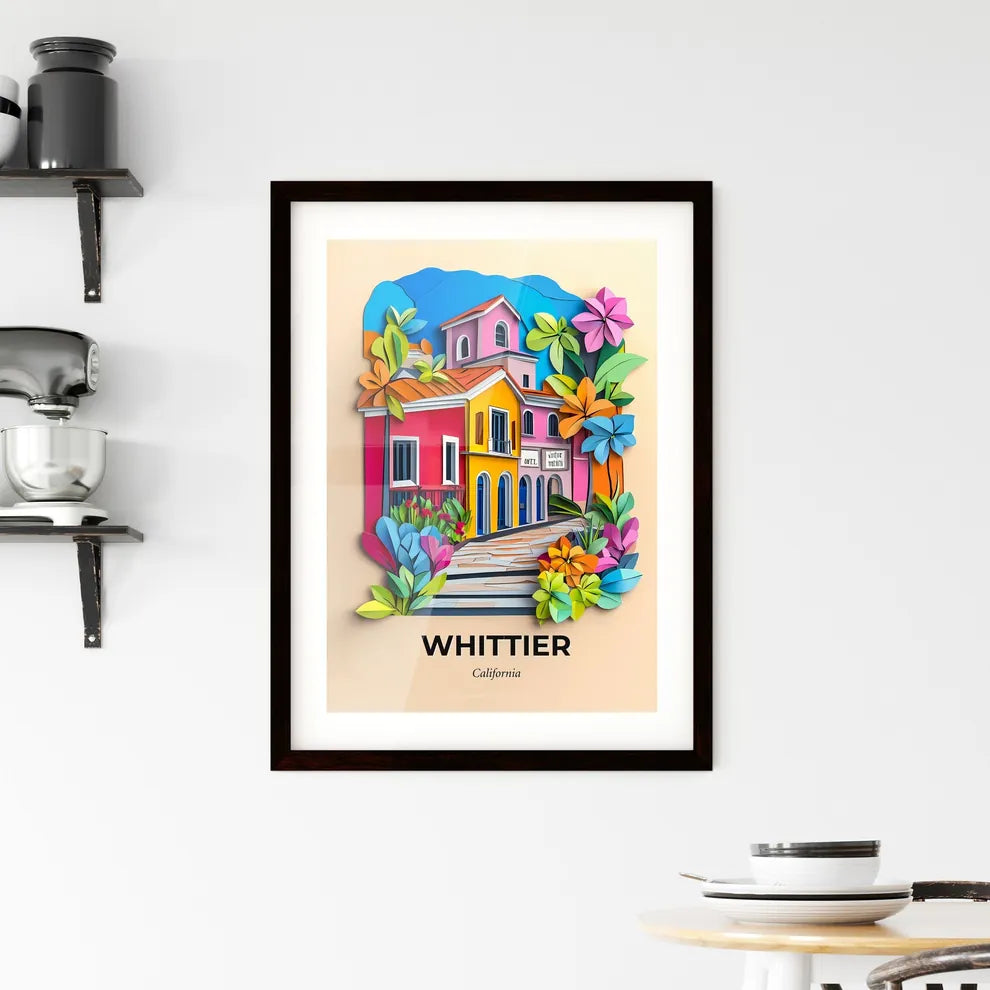 Vivid Whittier, California, Framed Wall Art