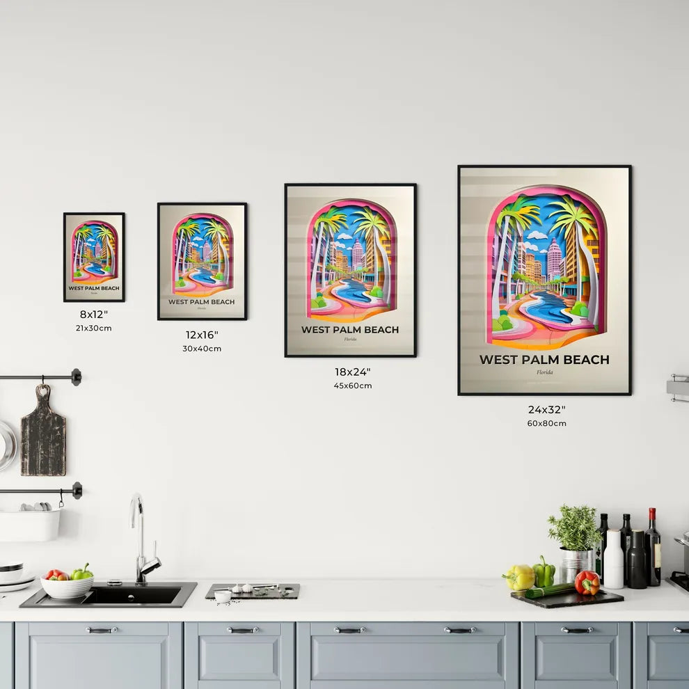 Vivid West Palm Beach, Florida, Kitchen Art