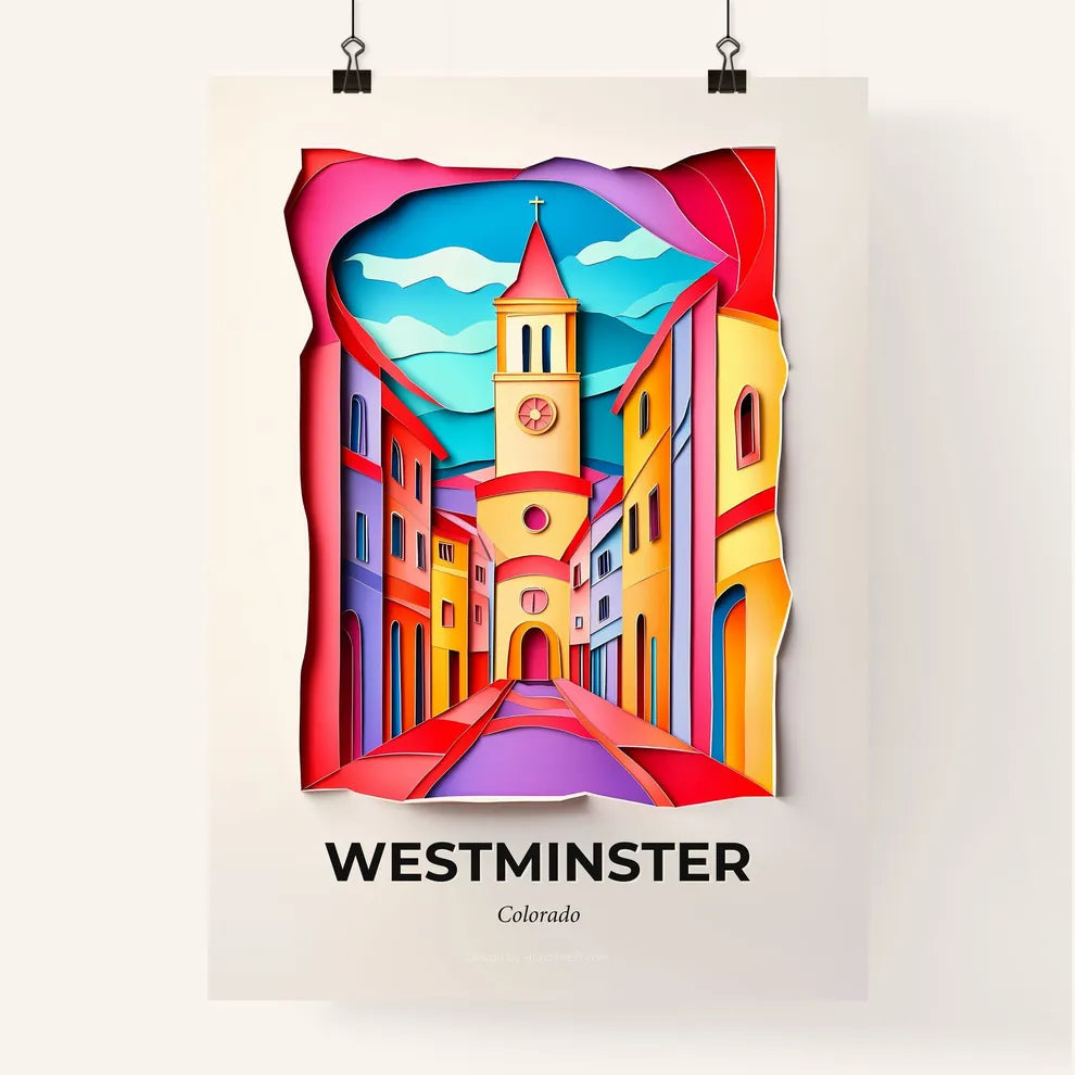 Vivid Westminster, Colorado, Colorful Poster