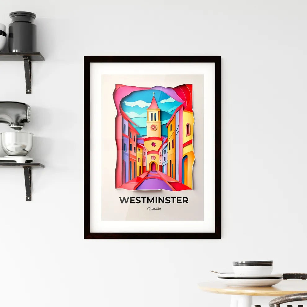 Vivid Westminster, Colorado, Framed Wall Art