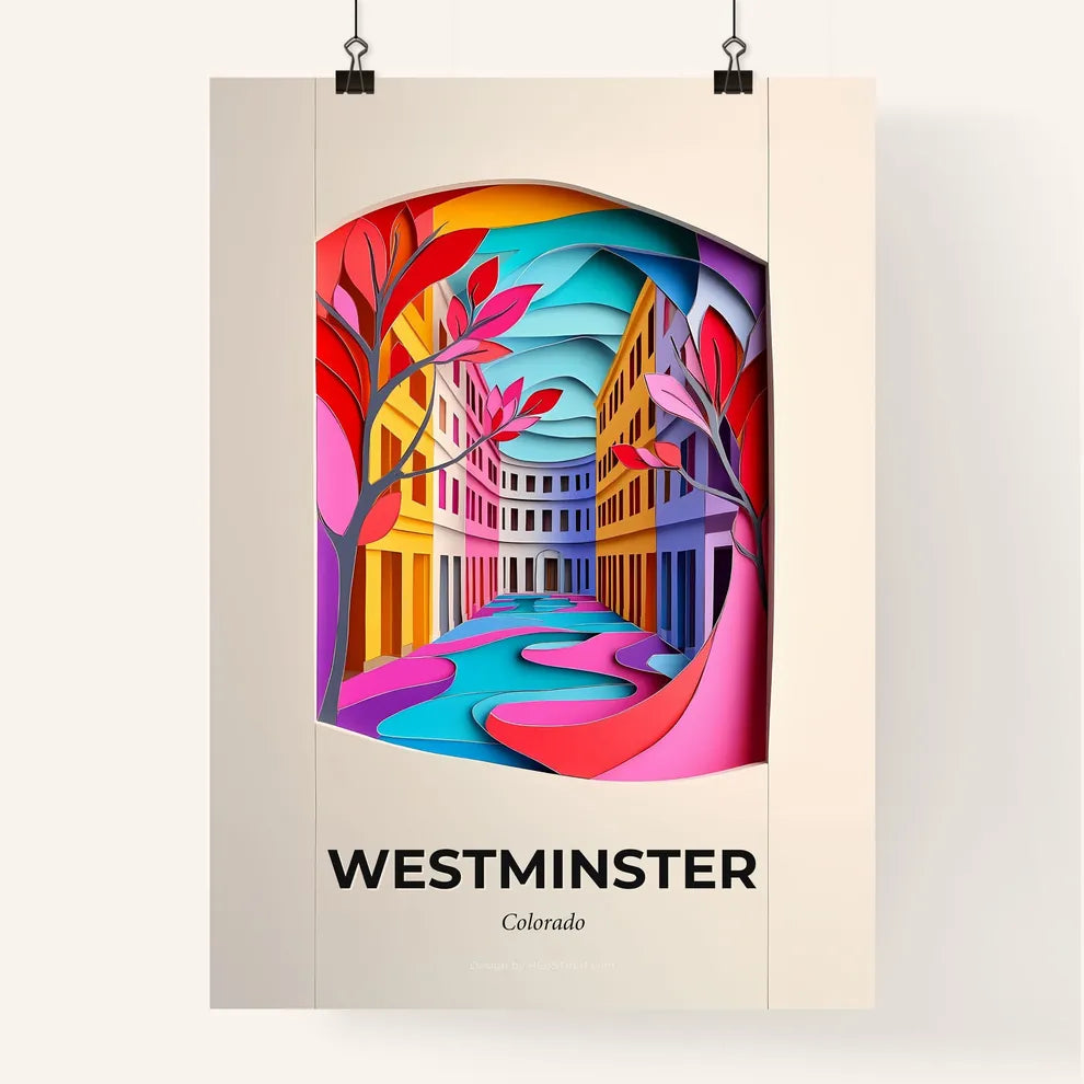 Vivid Westminster, Colorado, Colorful Poster
