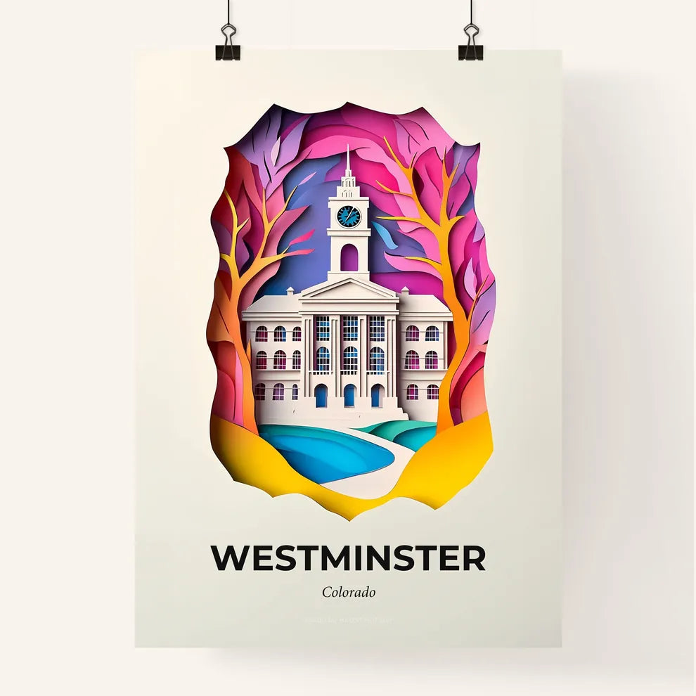 Vivid Westminster, Colorado, Colorful Poster