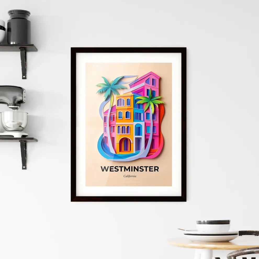 Vivid Westminster, California, Framed Wall Art