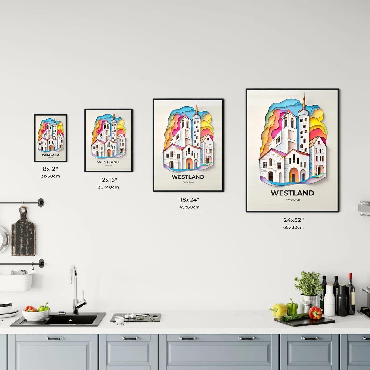 Vivid Westland, Netherlands, Kitchen Art