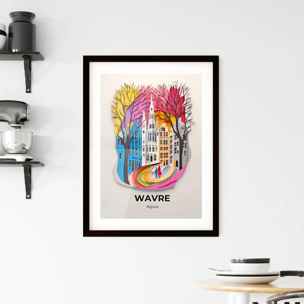 Vivid Wavre , Belgium, Framed Wall Art