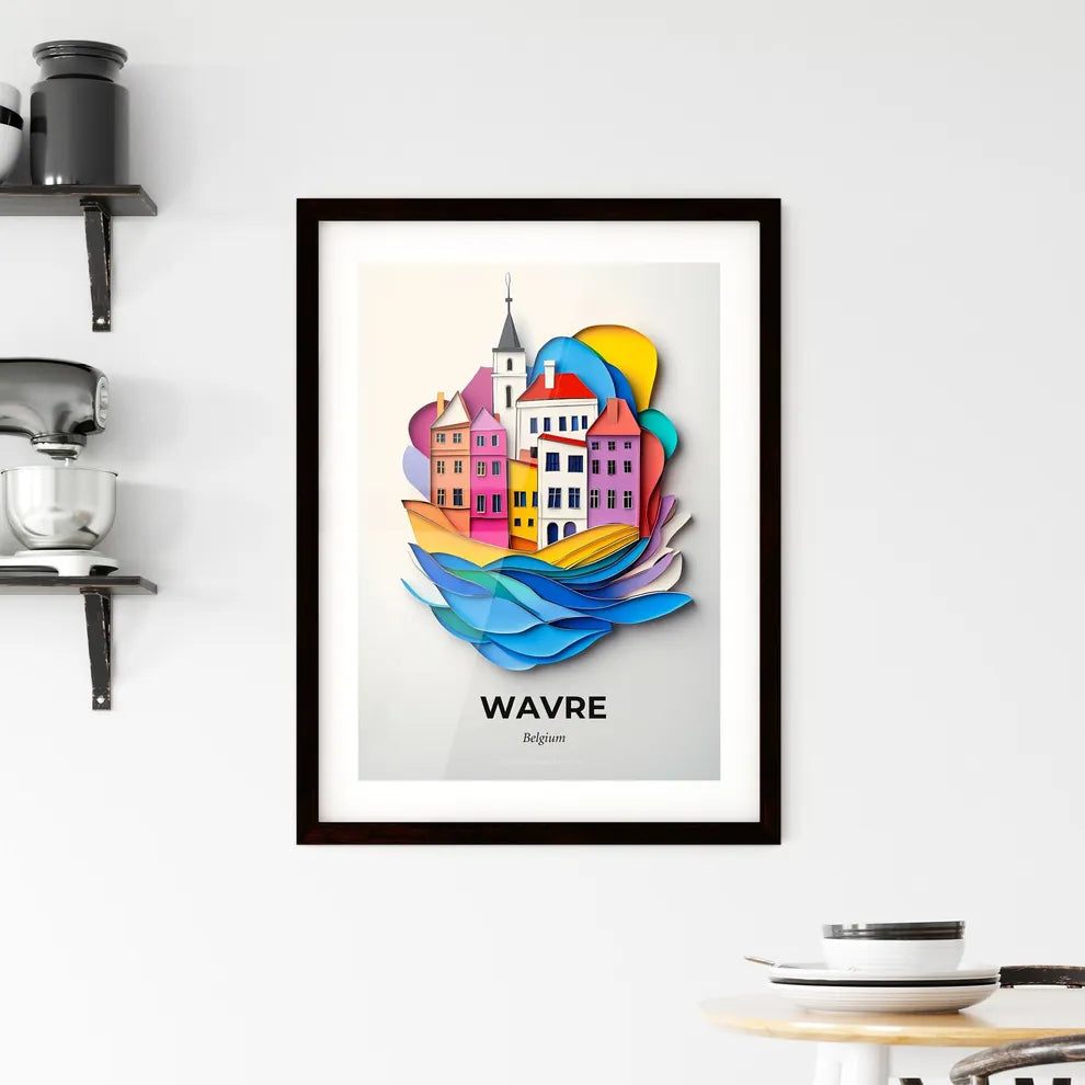 Vivid Wavre , Belgium, Framed Wall Art