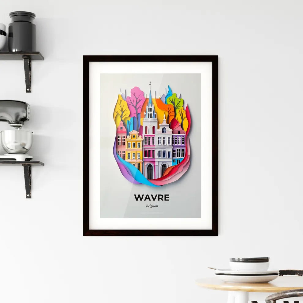 Vivid Wavre , Belgium, Framed Wall Art