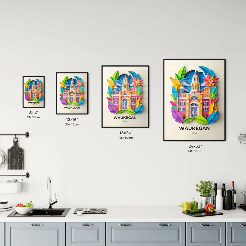 Vivid Waukegan, Illinois, Kitchen Art