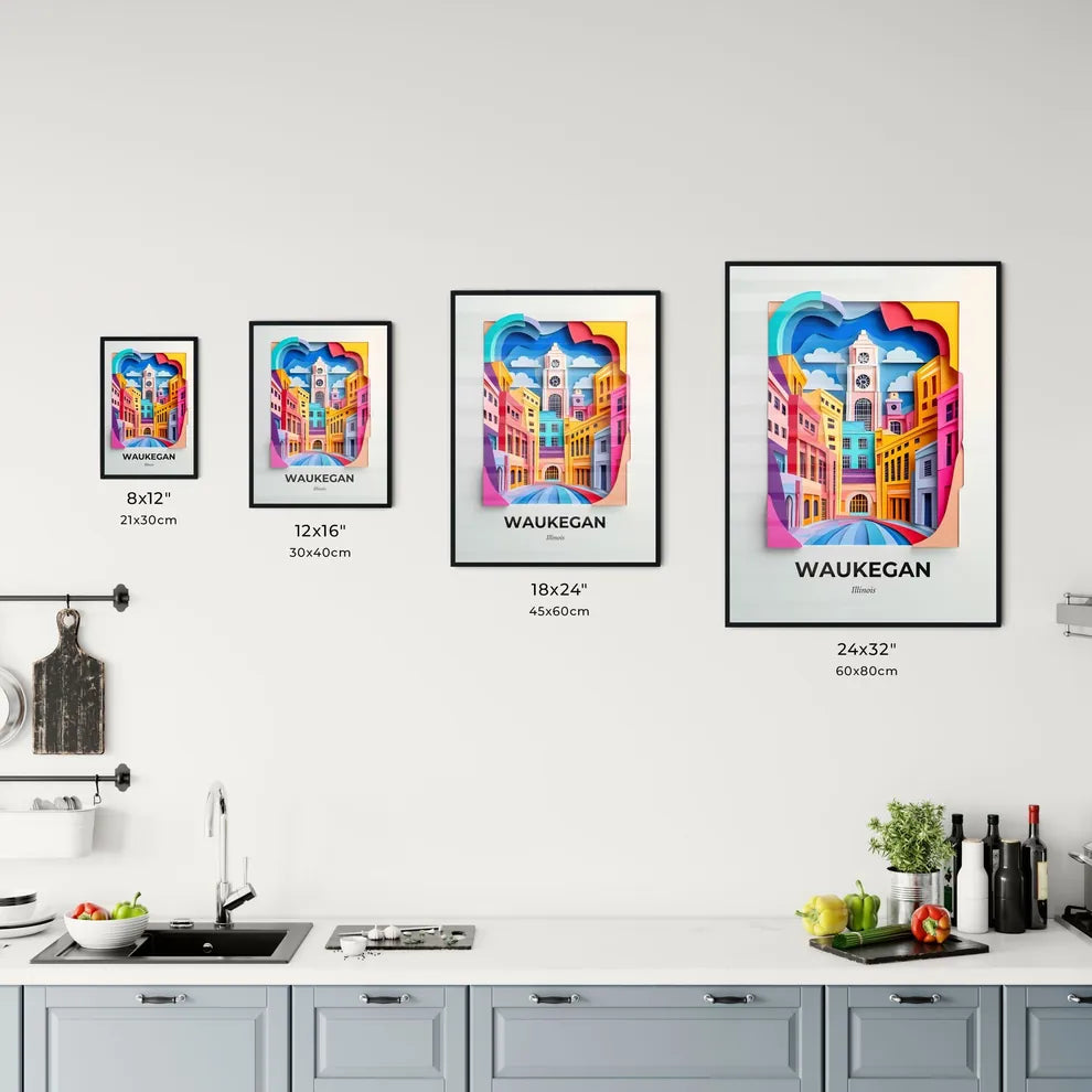 Vivid Waukegan, Illinois, Kitchen Art