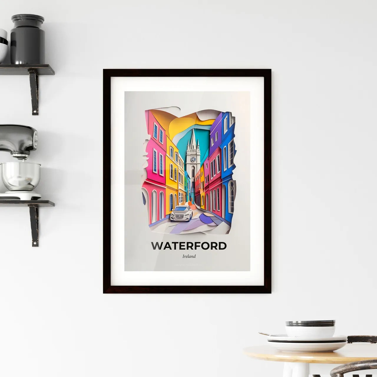 Vivid Waterford, Ireland, Framed Wall Art