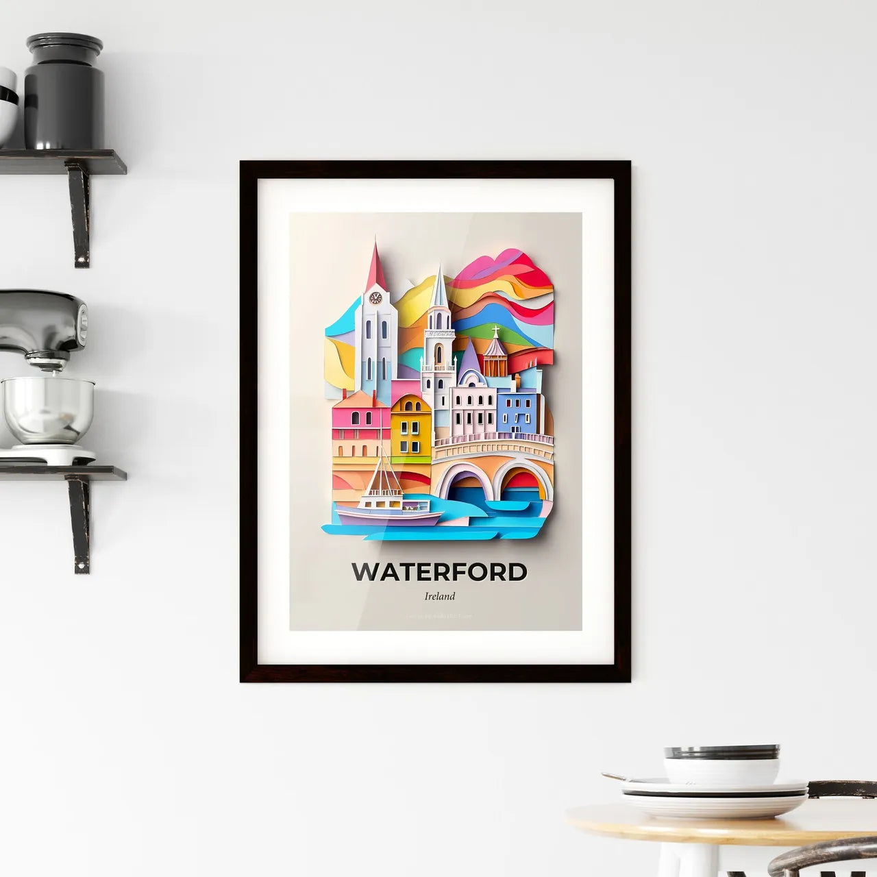 Vivid Waterford, Ireland, Framed Wall Art