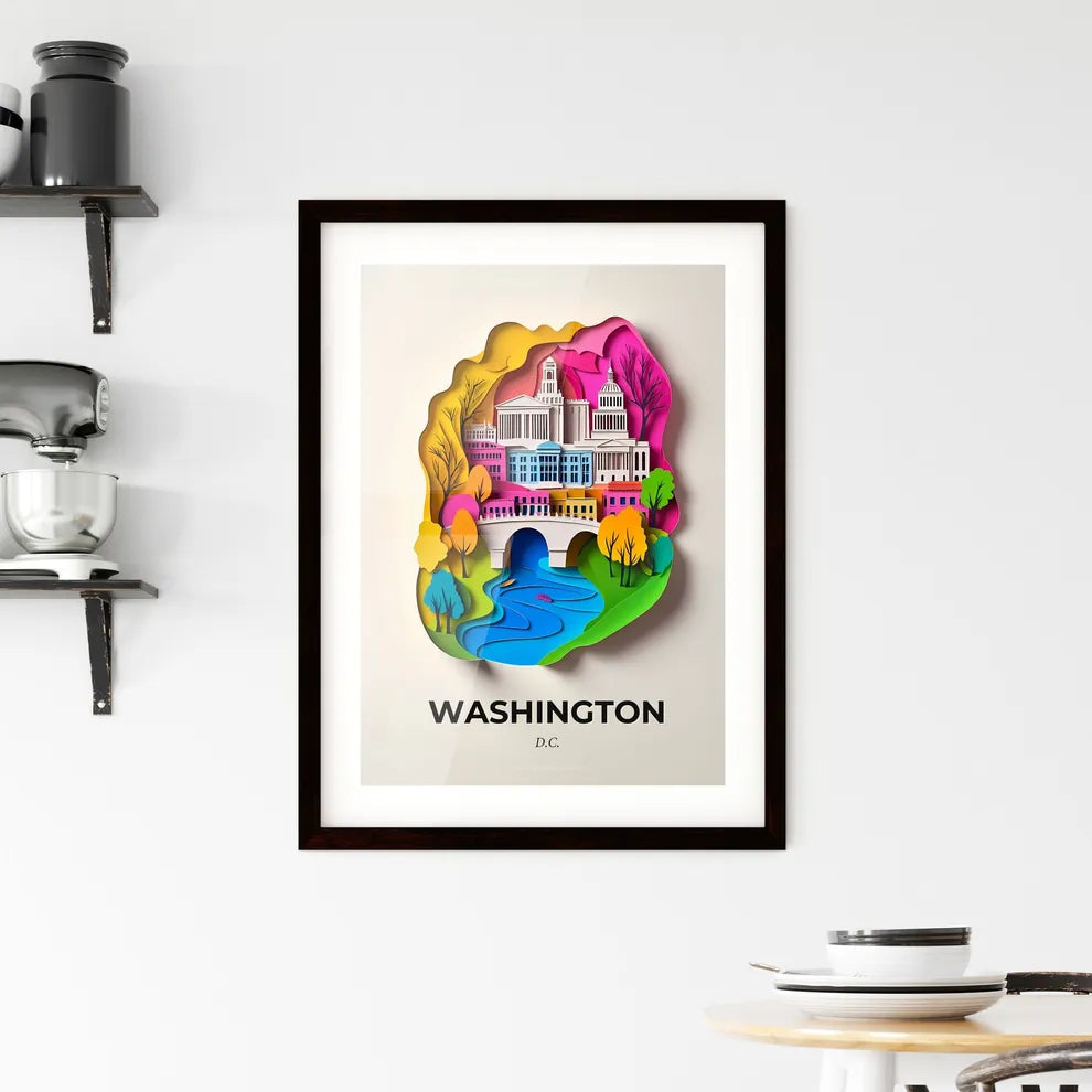 Vivid Washington, D.C., Framed Wall Art