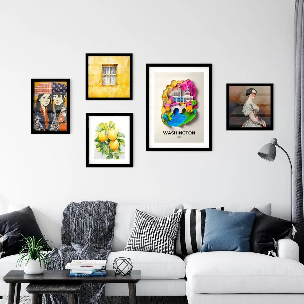 Vivid Washington, D.C., Premium Framed Prints