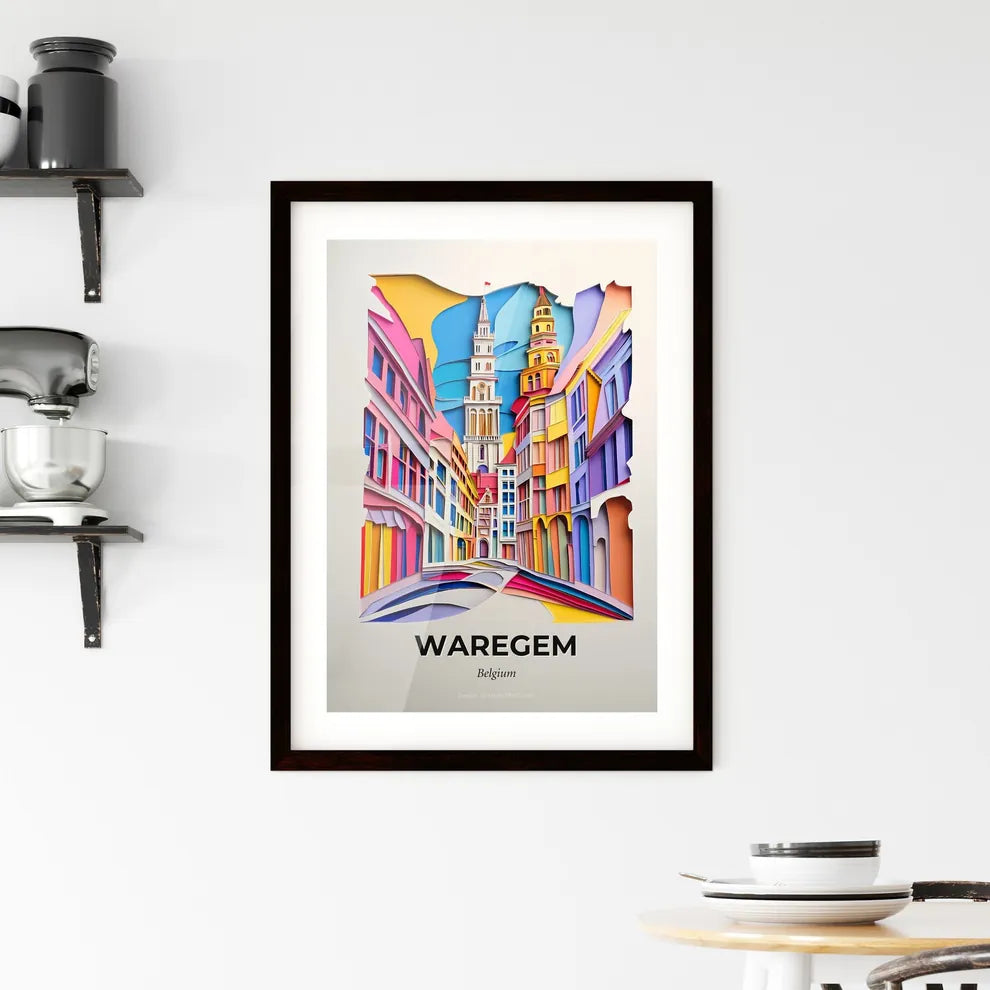 Vivid Waregem, Belgium, Framed Wall Art