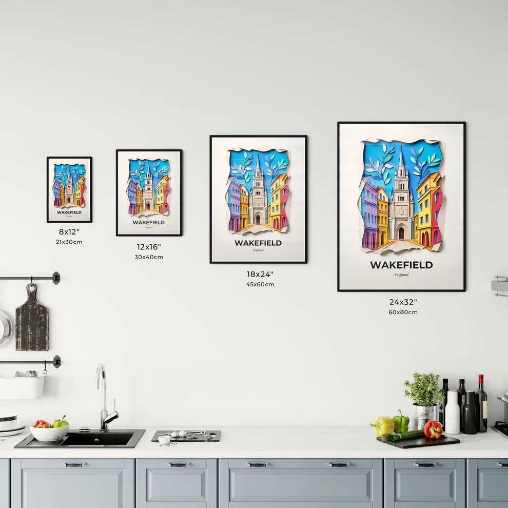 Vivid Wakefield, England, Kitchen Art