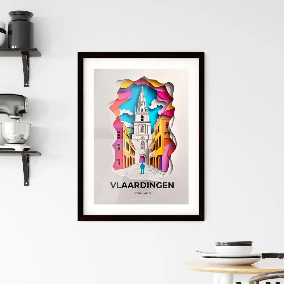 Vivid Vlaardingen, Netherlands, Framed Wall Art
