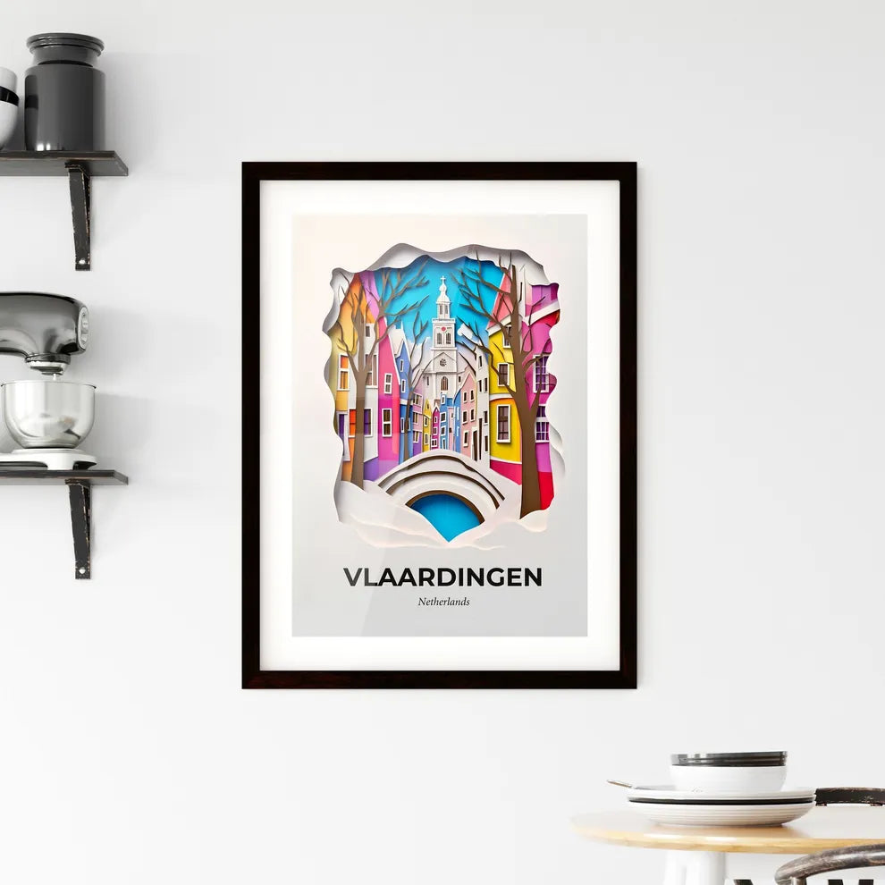 Vivid Vlaardingen, Netherlands, Framed Wall Art