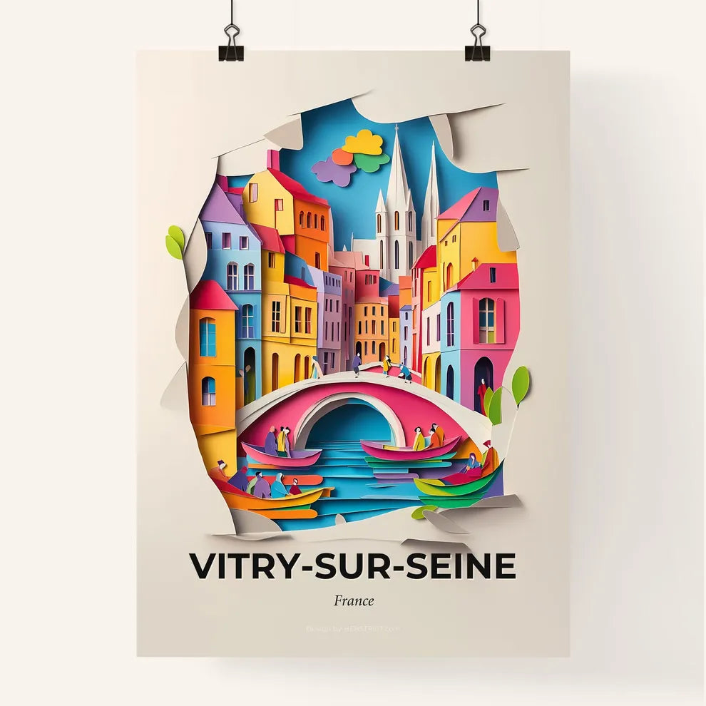 Vivid Vitr, Colorful Poster