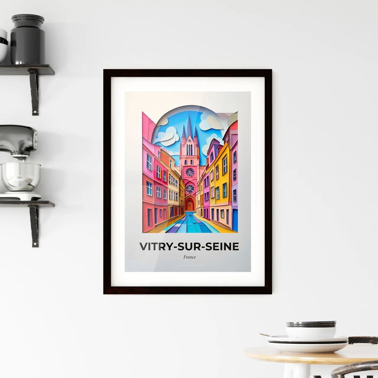 Vivid Vitr, Framed Wall Art