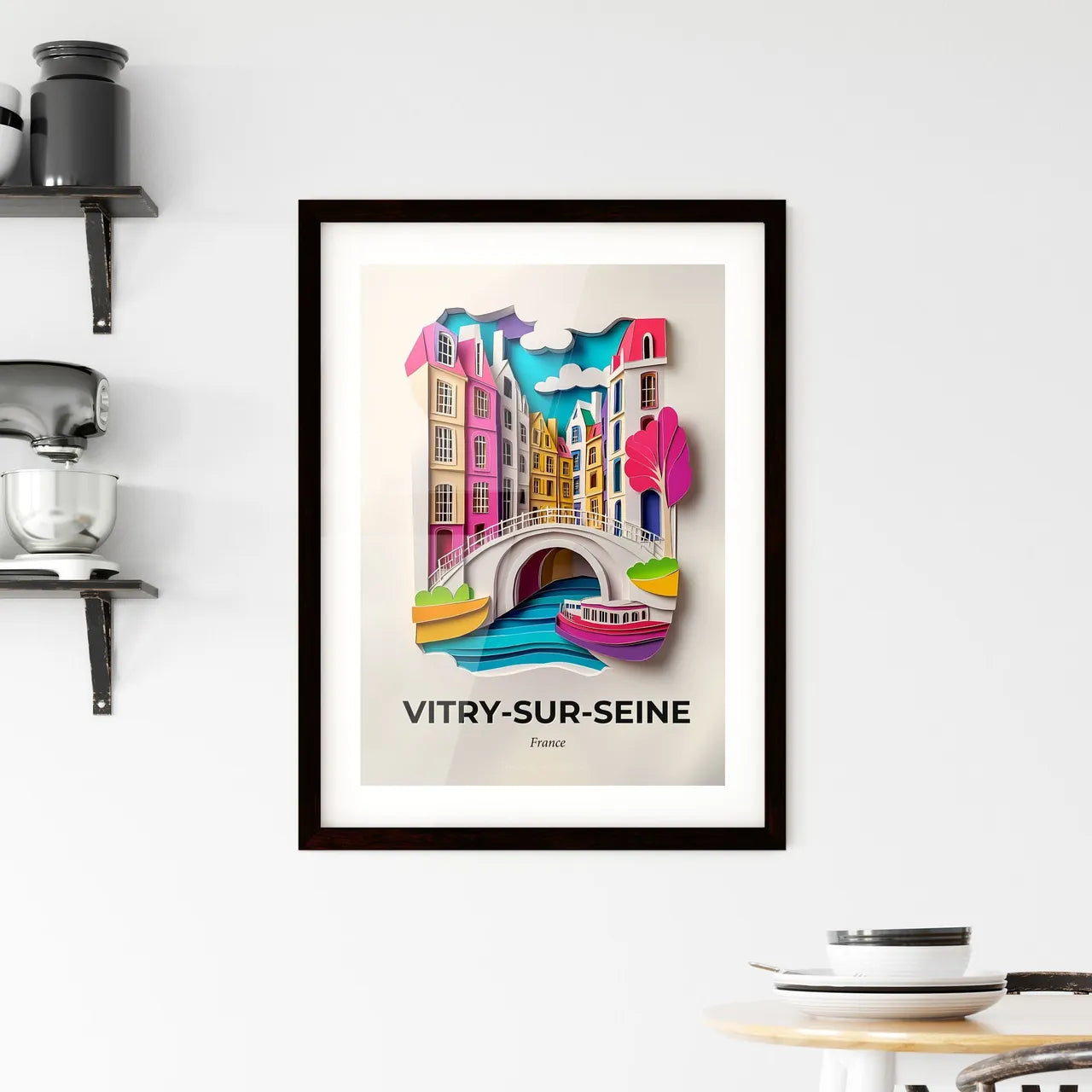 Vivid Vitr, Framed Wall Art
