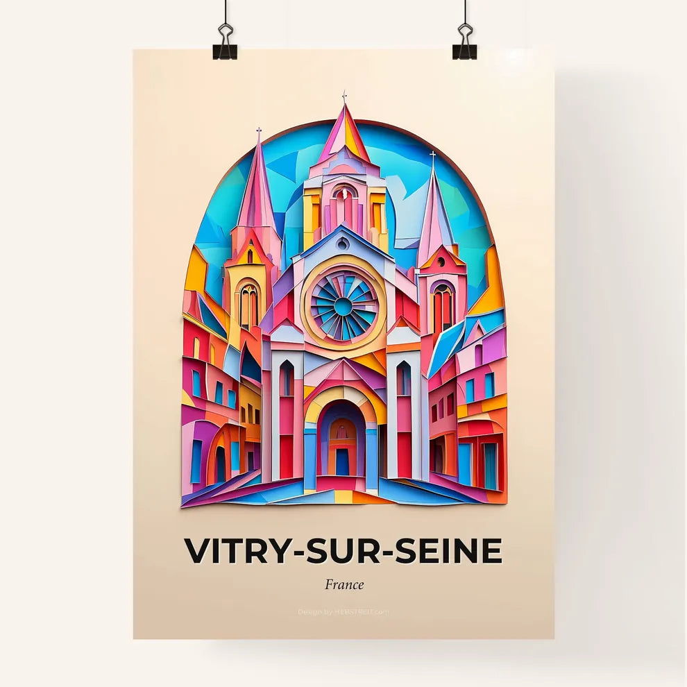 Vivid Vitr, Colorful Poster