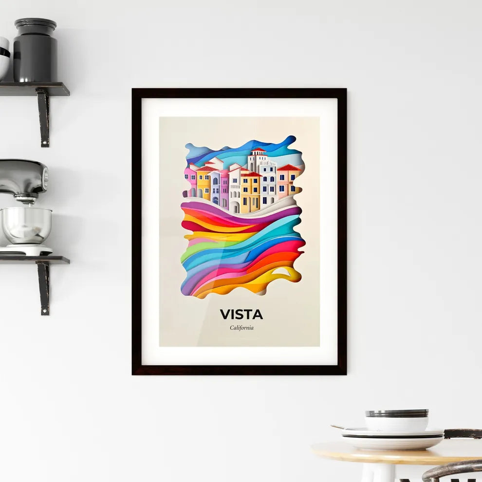 Vivid Vista, California, Framed Wall Art