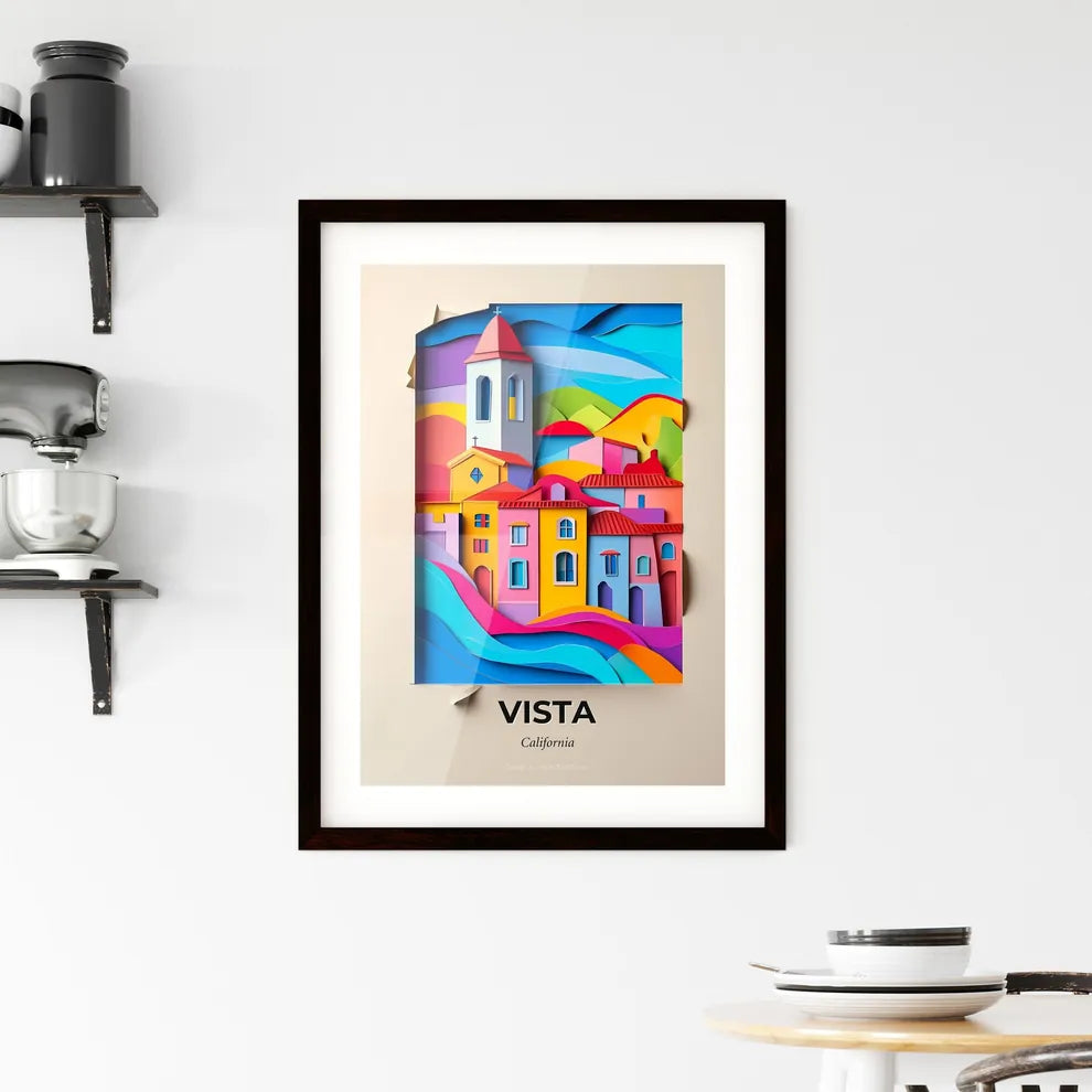 Vivid Vista, California, Framed Wall Art